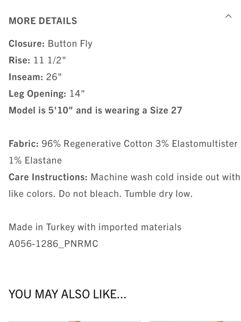 Agolde Riley crop size 26 - Picture 4 of 4